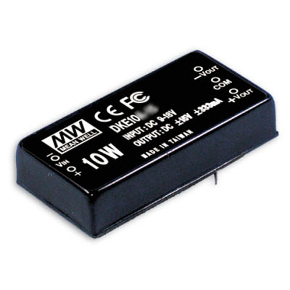 Power Supply Encapsulated DC-DC 2 Output 15 Volt-15 Volt 0.333A/-0.333A 10W 5-PIN, DKE10B-15,