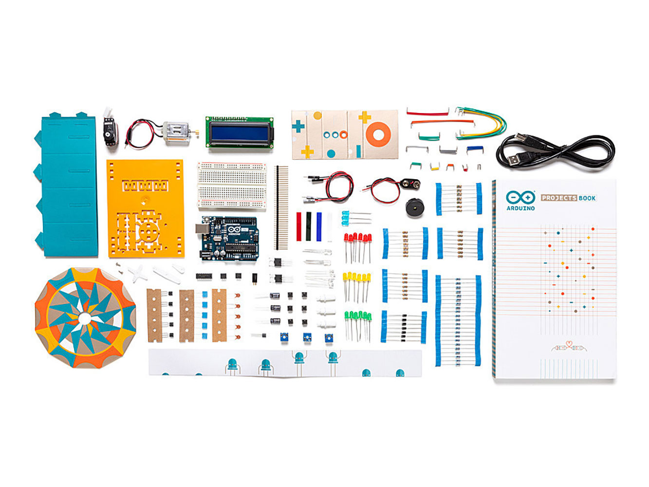 The Official Arduino Starter Kit - Uno R3 Included