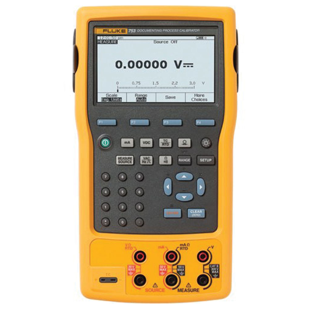 753 Documenting Process Calibrator with Data Logging
