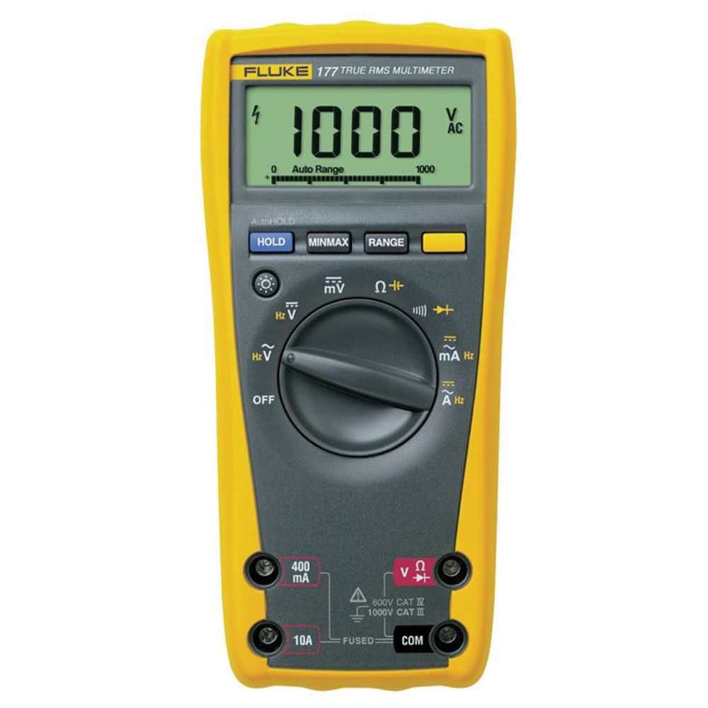 True-RMS Digital Multimeter 1000V 10A AC/DC