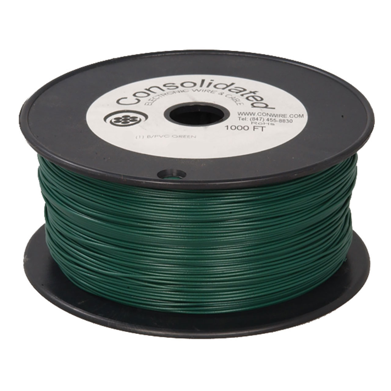 20 AWG Green Stranded Tinned-Copper Hook-Up Wire 1000 Feet