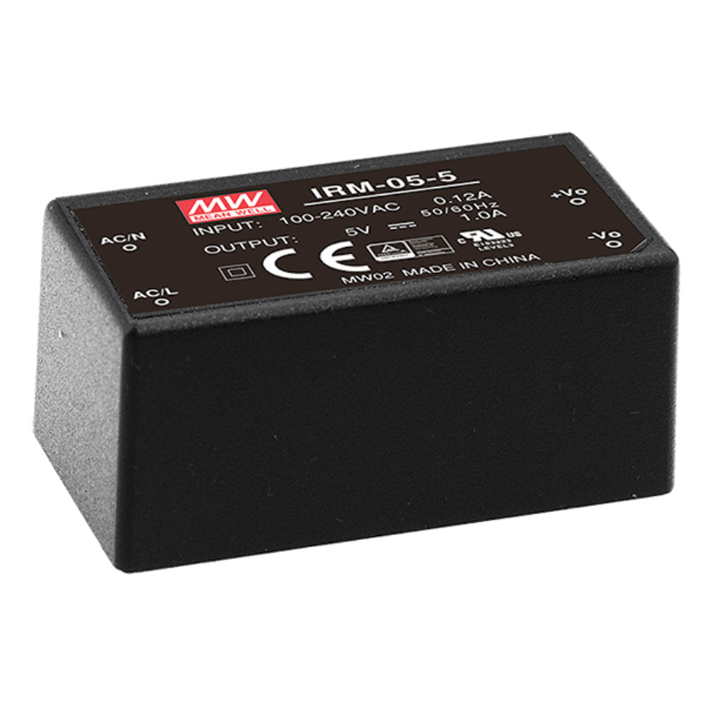 AC to DC Power Supply Encapsulated Single Output 15 Volts 0.33 Amps 4.95 Watts