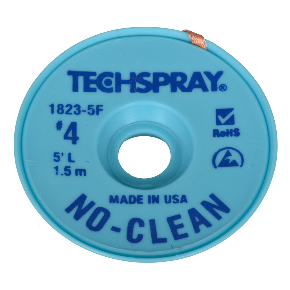 No-Clean Desoldering Braid Advanced Braid Design