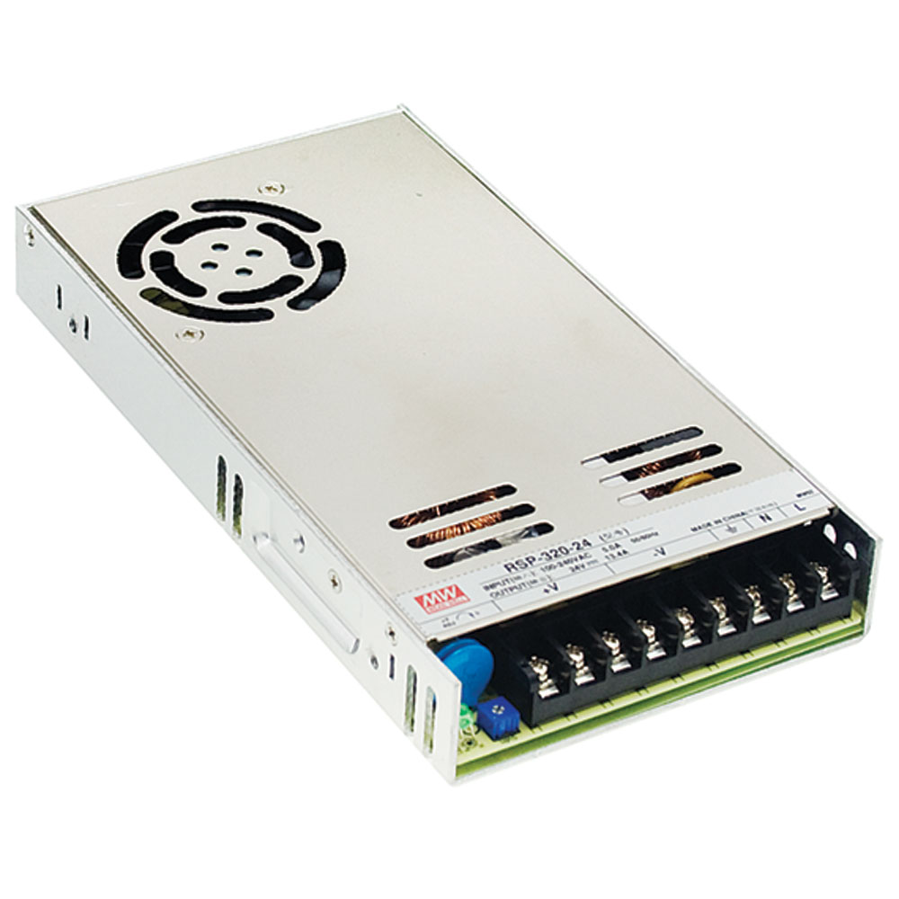 AC to DC Switching Enclosed Power Supply Single Output with PFC Function 27V 11.9A 321.3W