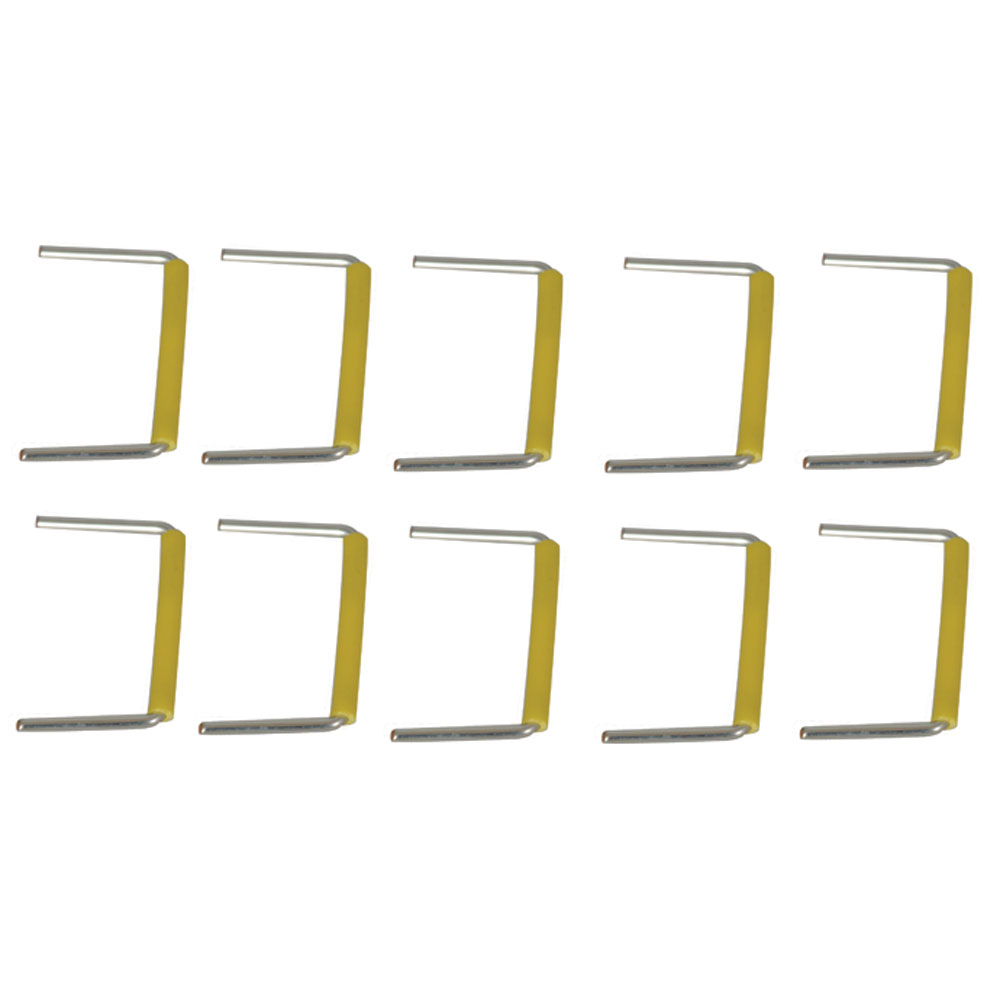 0.5" Yellow Pre-Formed 22AWG Jumper Wires