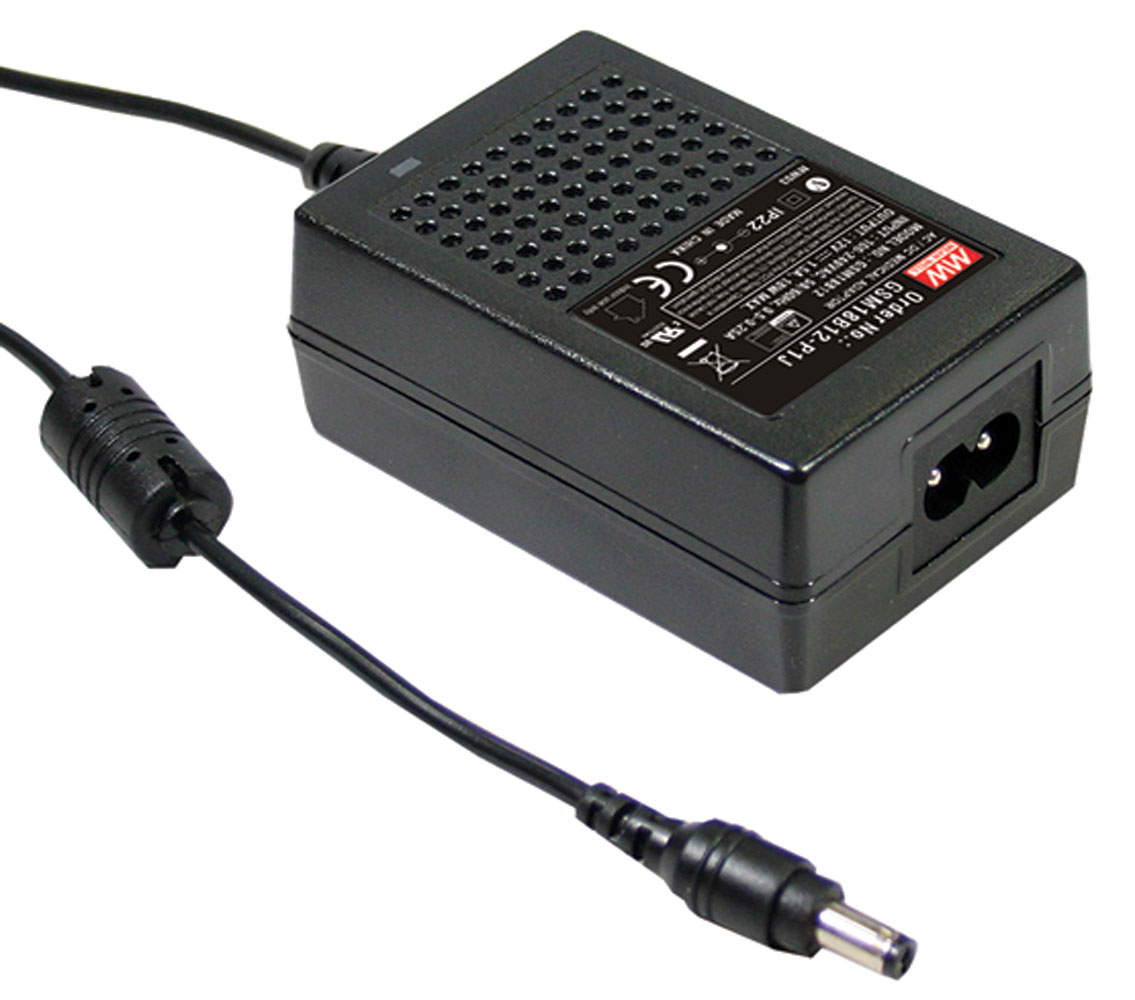 AC to DC Switching Medical Desktop Power Adapter Single Output 5 Volts 3 Amps 15 Watts