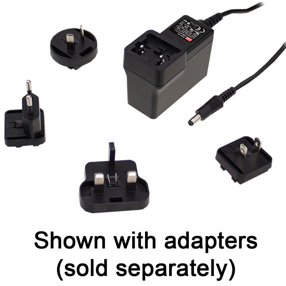 15W 5V 3A AC-DC High Reliability Interchangeable Medical Adapter