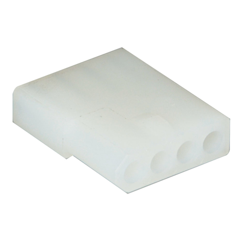 Connector Housing Receptacle 4 Position 3.68mm Straight Bag