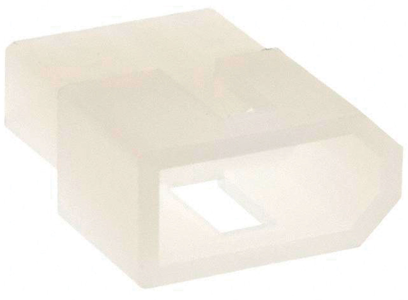 Connector Housing PL 3 Position 3.68mm Straight Bag