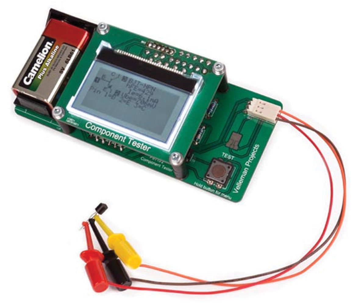 Velleman Component Tester Kit by Whadda (Solder Assembly)