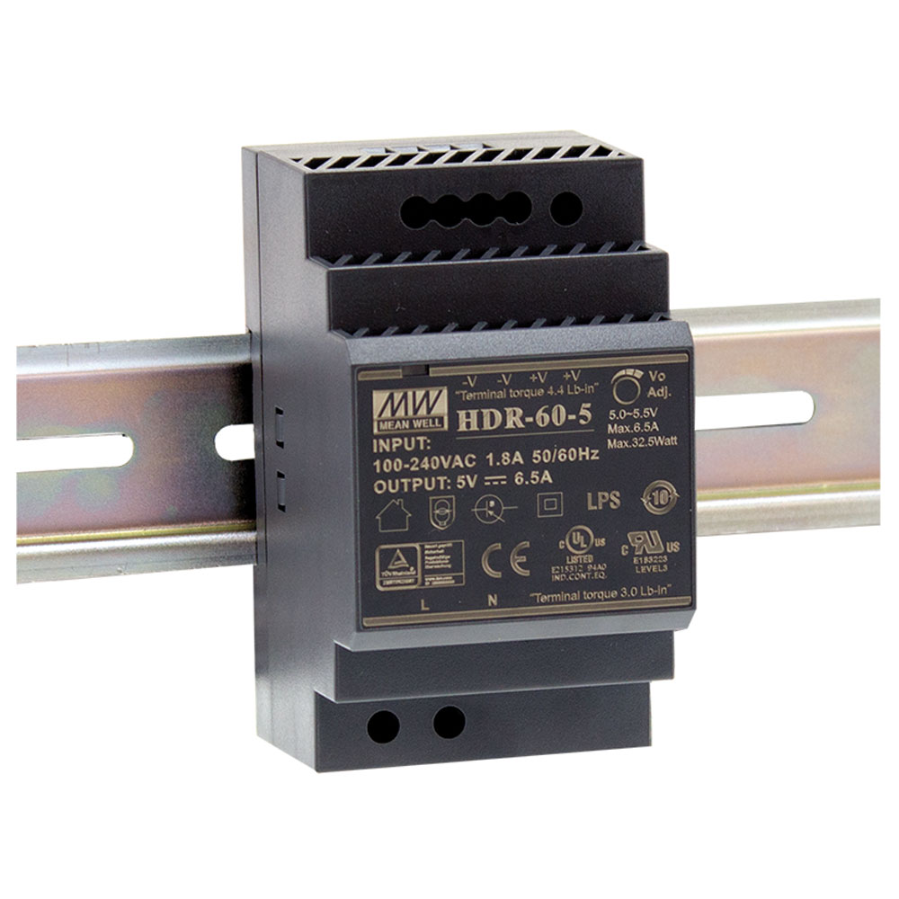 12V 4.5A 54W Ultra Slim Step-Shape 3SU DIN Rail Power Supply