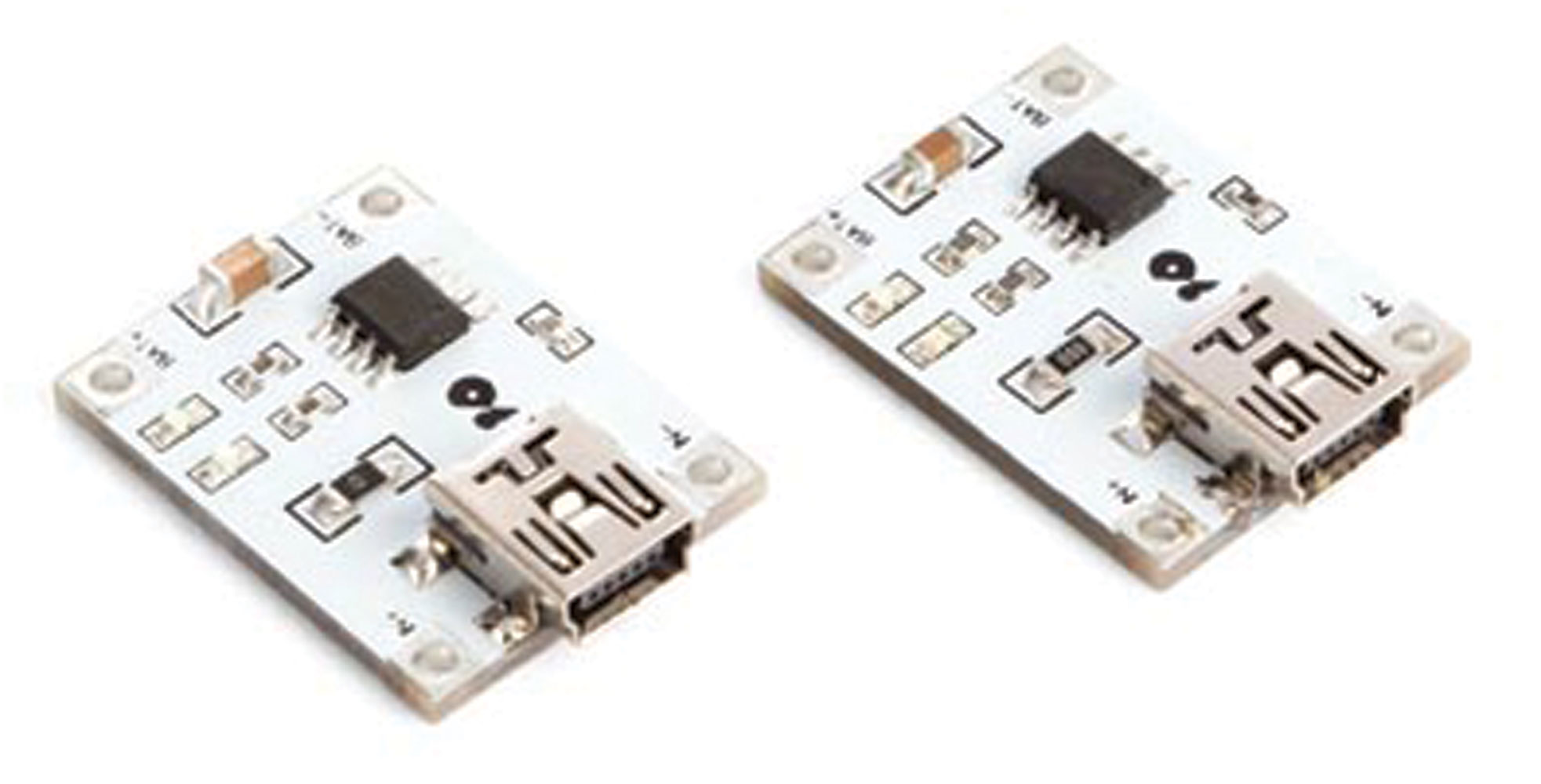 1 Amp Lithium Battery Charging Board (2 pack)