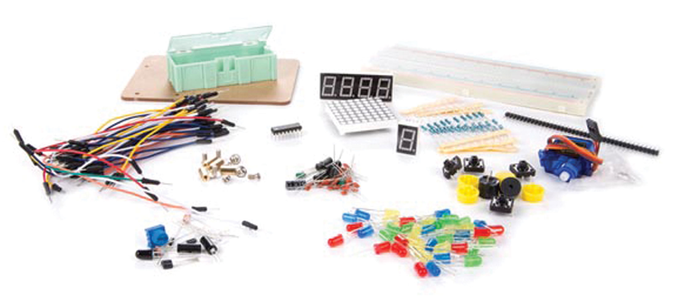 Velleman Arduino Projects Electronic Parts Pack by Whadda