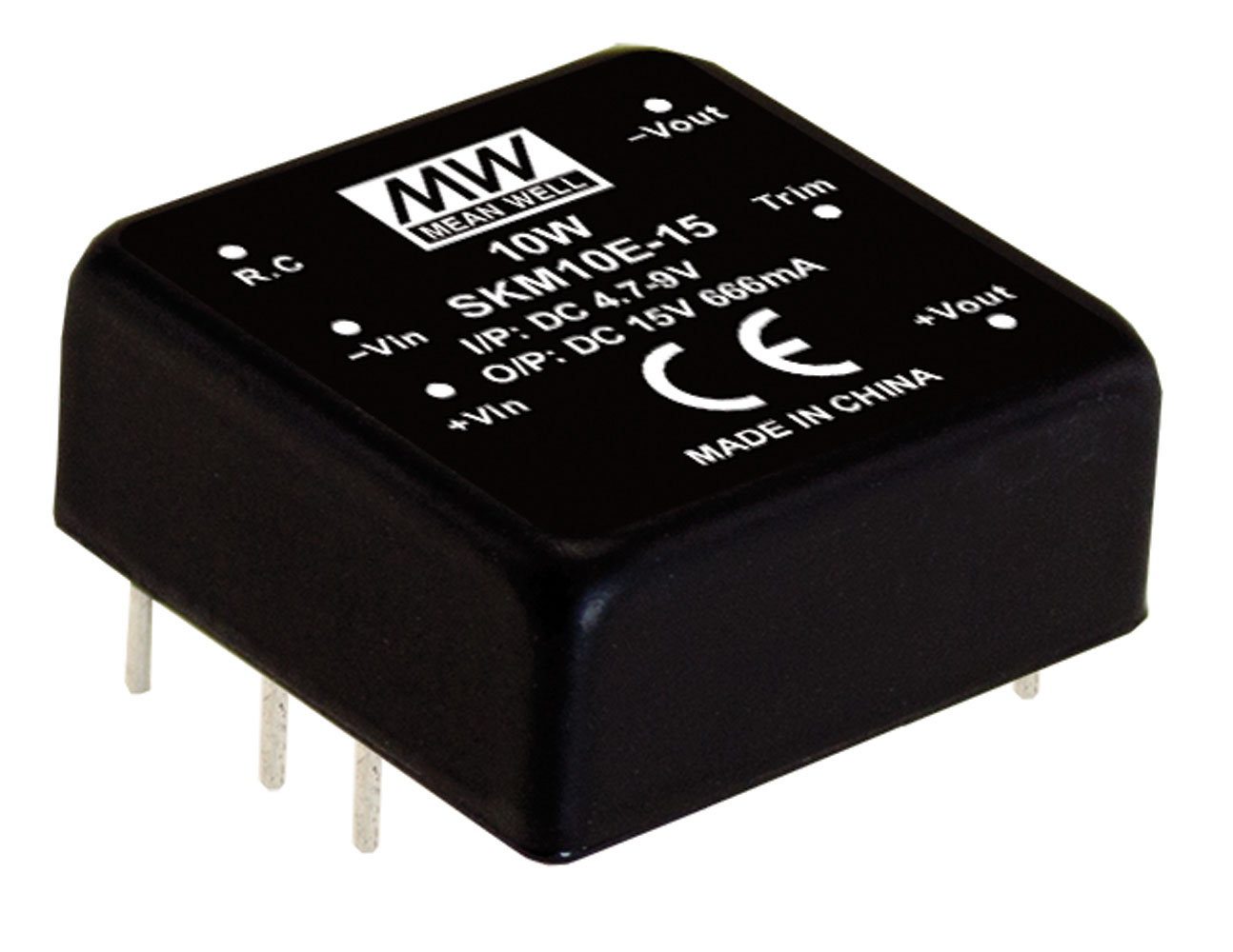 10W 3.3V 2.5A Isolated Regulated Encapsulated DC-DC Converter 4.7 to 9 Volts