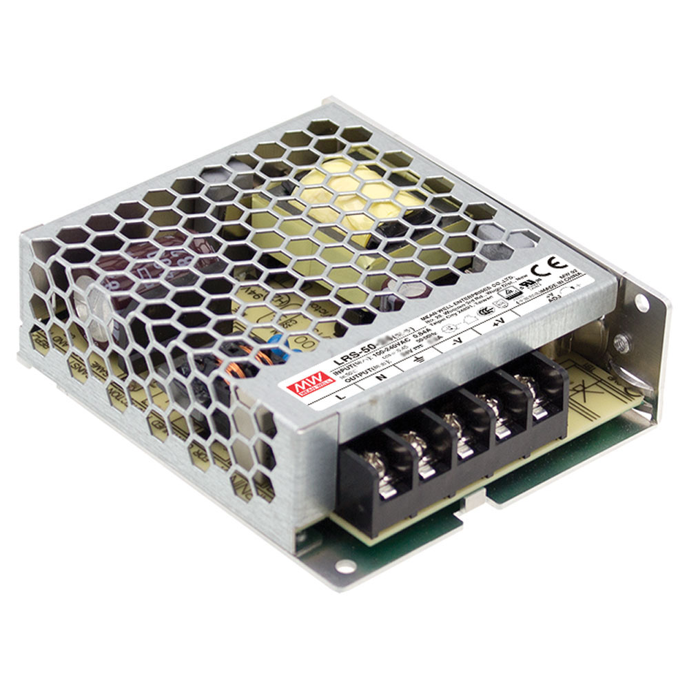 50W 5V 10A Single Output Switching Power Supply