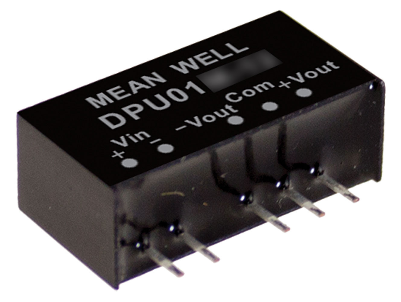 Dual Output 1W +/-12V +/-0.042A SIP-6 Isolated Unregulated DC-DC Converter 24Vin