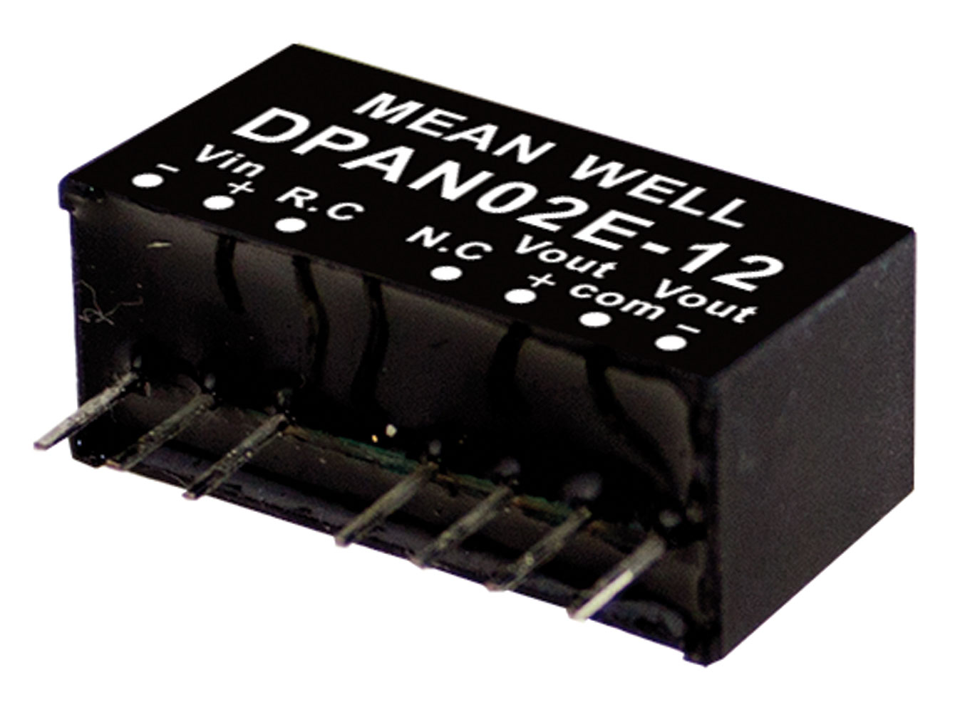 Dual Output 2W +/-12V 0.083A SIP-8 Isolated Regulated DC-DC Converter 5V