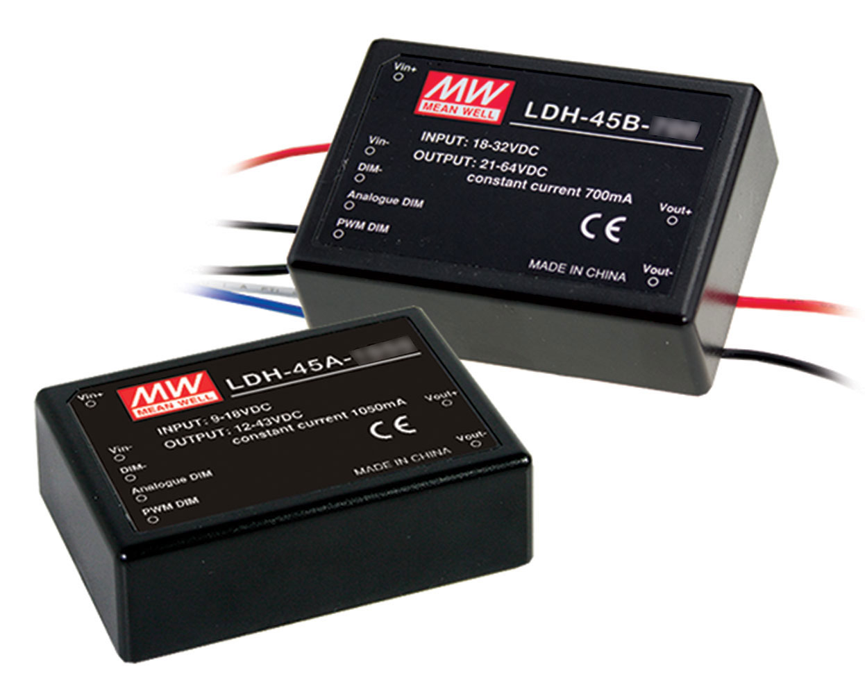 500mA 24-86V 7-Pin DC-DC Step-Up Constant Current LED Driver with DALI Dimming 12Vin