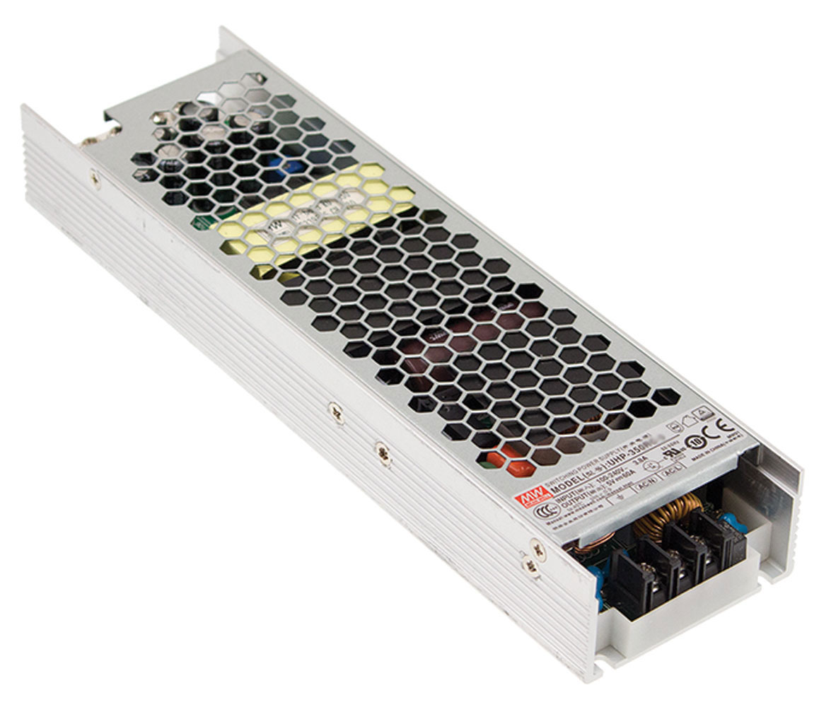 350.4W 48V 7.3A Slim Type Switching Power Supply with PFC, DC OK Signal & Redundant Function