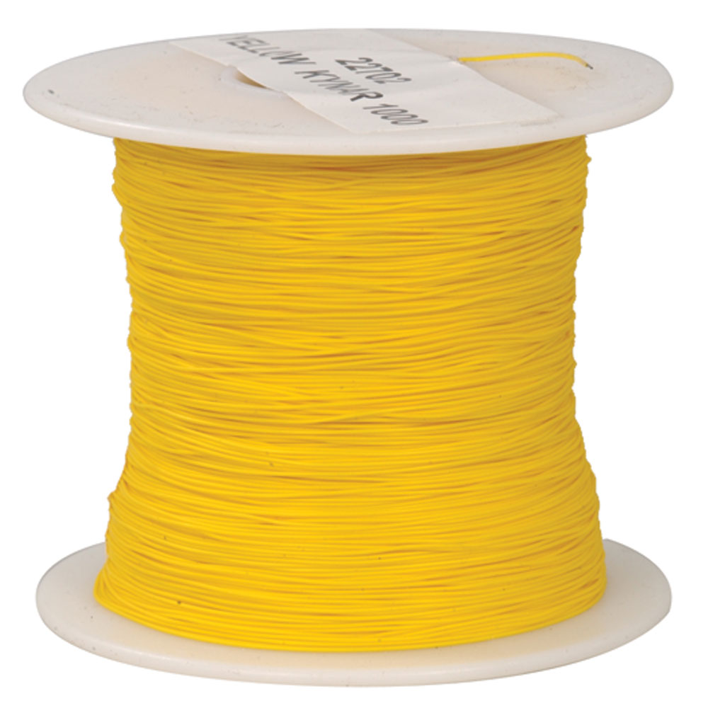 Wire Wrap Kynar Yellow 1000 Feet 30AWG (1000 Foot Rolls)