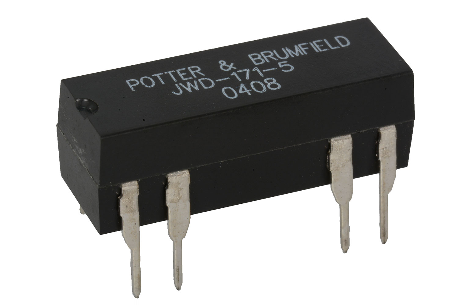 24 Volt SPST PC Mount Relay 2150 Ohm 500mA 100VDC