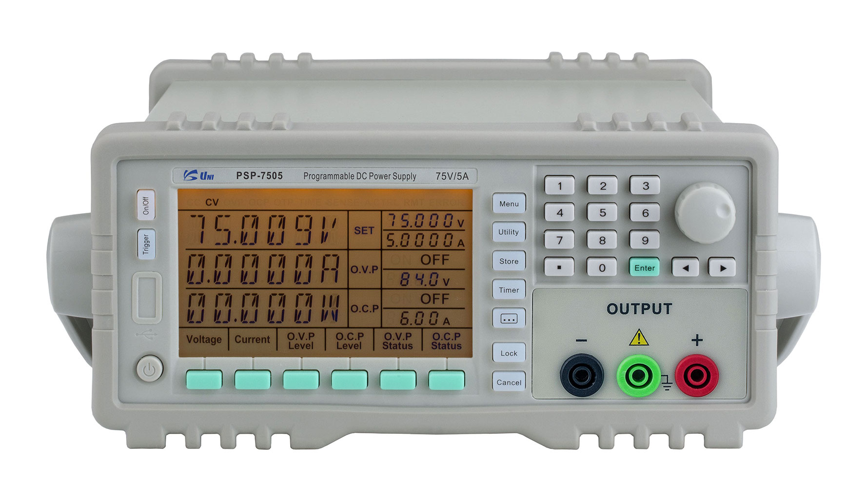 180W to 375W Single Output Programmable DC Power Supply 75V 5A