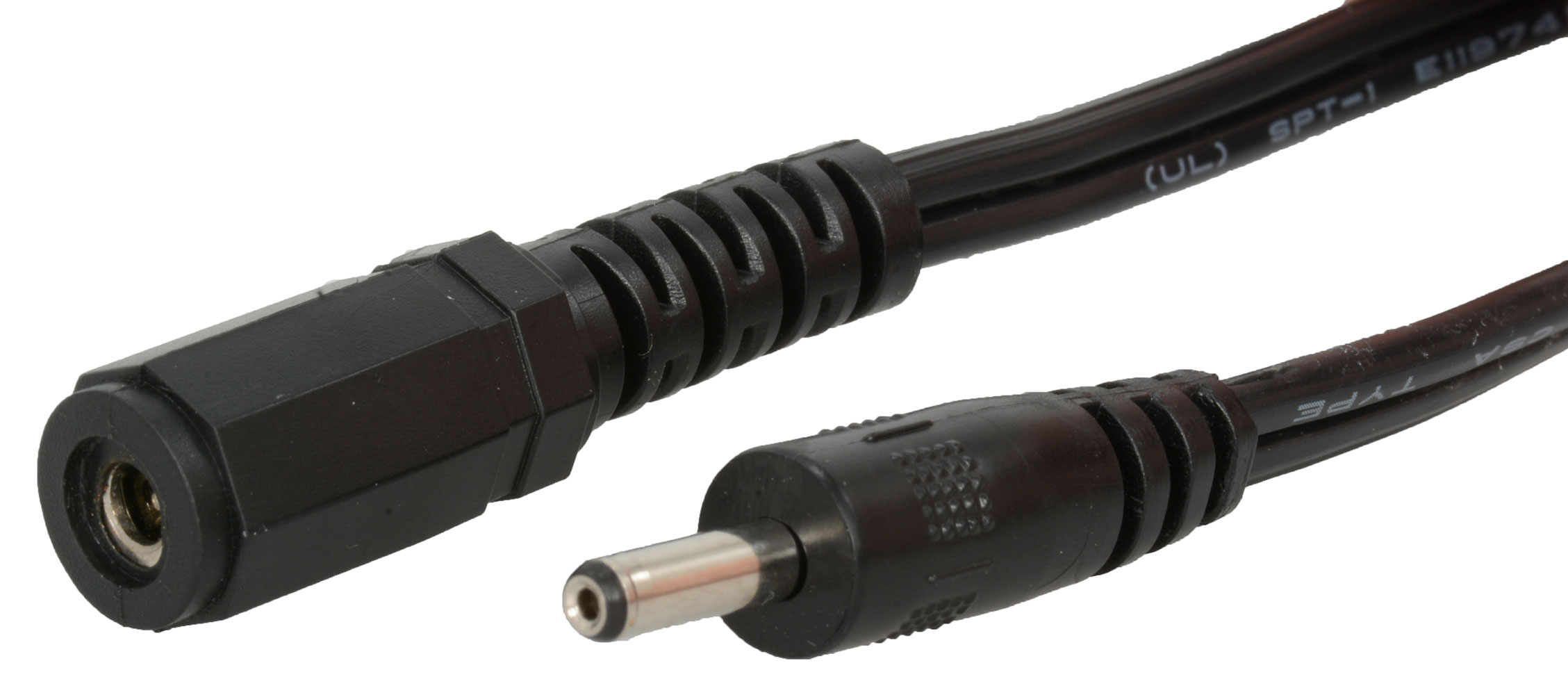 DC Power Extension Cable 1.3 x 3.5 mm Plug to Jack 3 Feet
