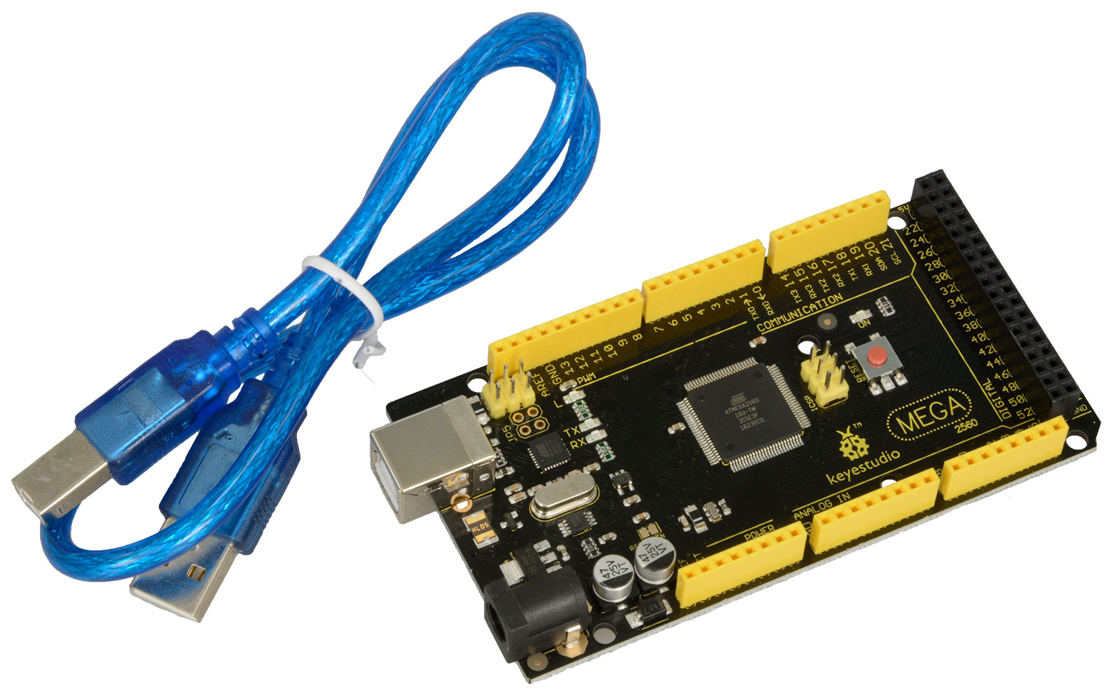 Keyestudio Mega 2560 R3 Development Board (Arduino-Compatible)