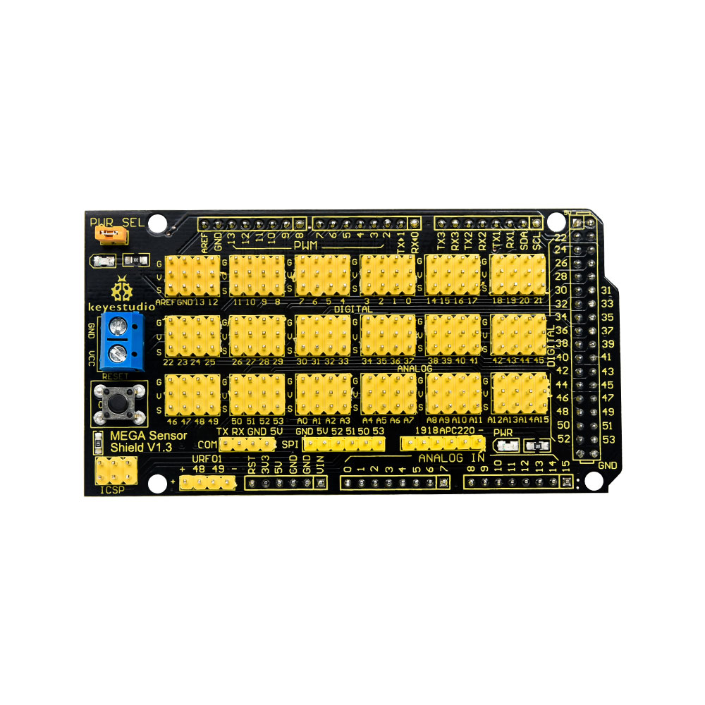 Keyestudio MEGA Sensor Shield V1 MEGA (Arduino-Compatible)