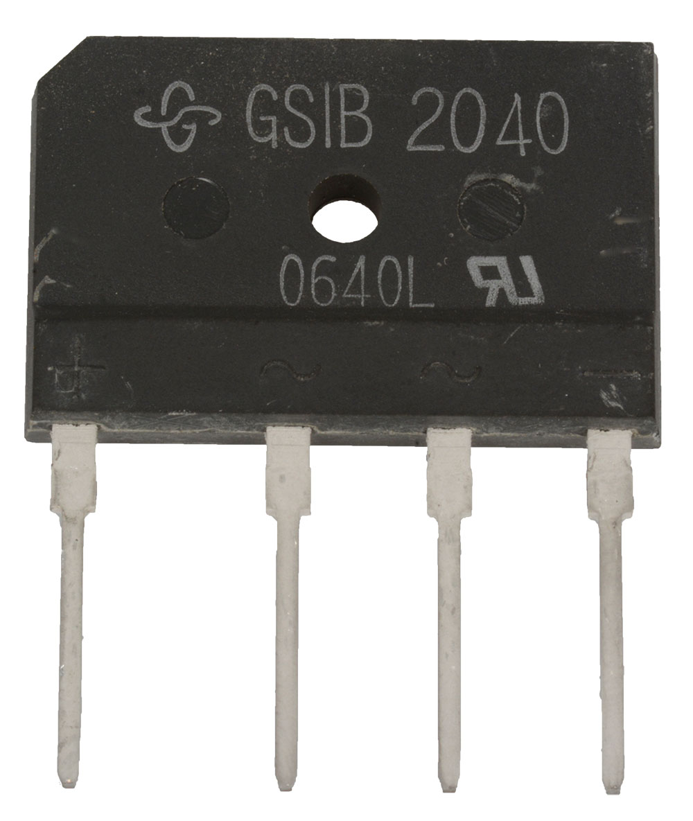 400V Bridge Rectifier Single Phase Through Hole