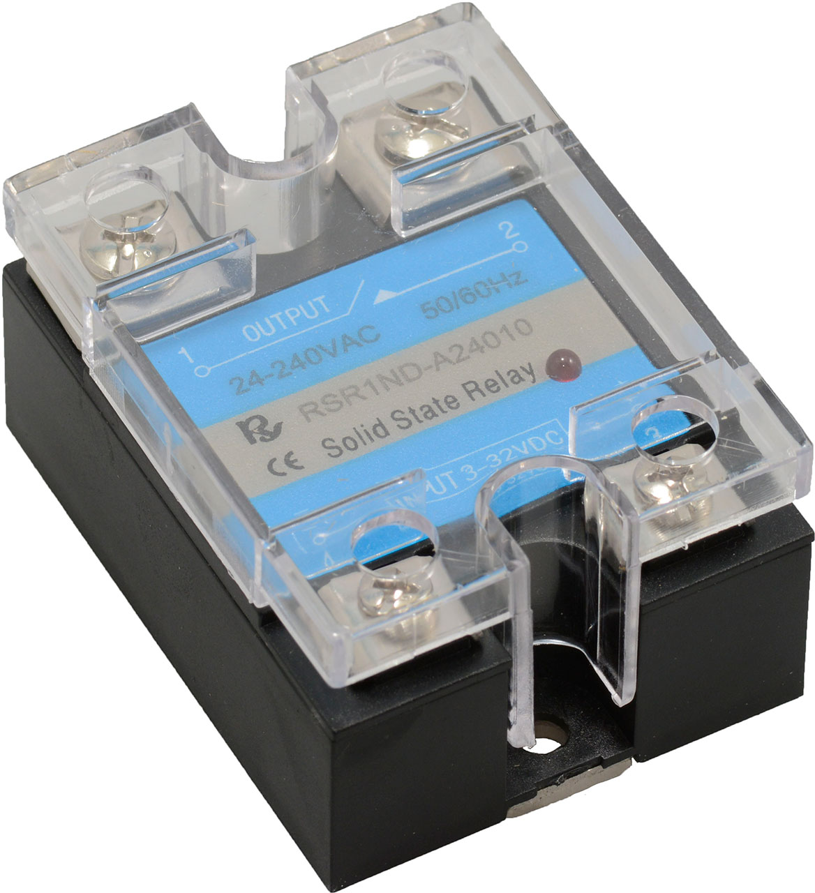 DC-AC Solid State Relay 240VAC 10A with LED Indicator