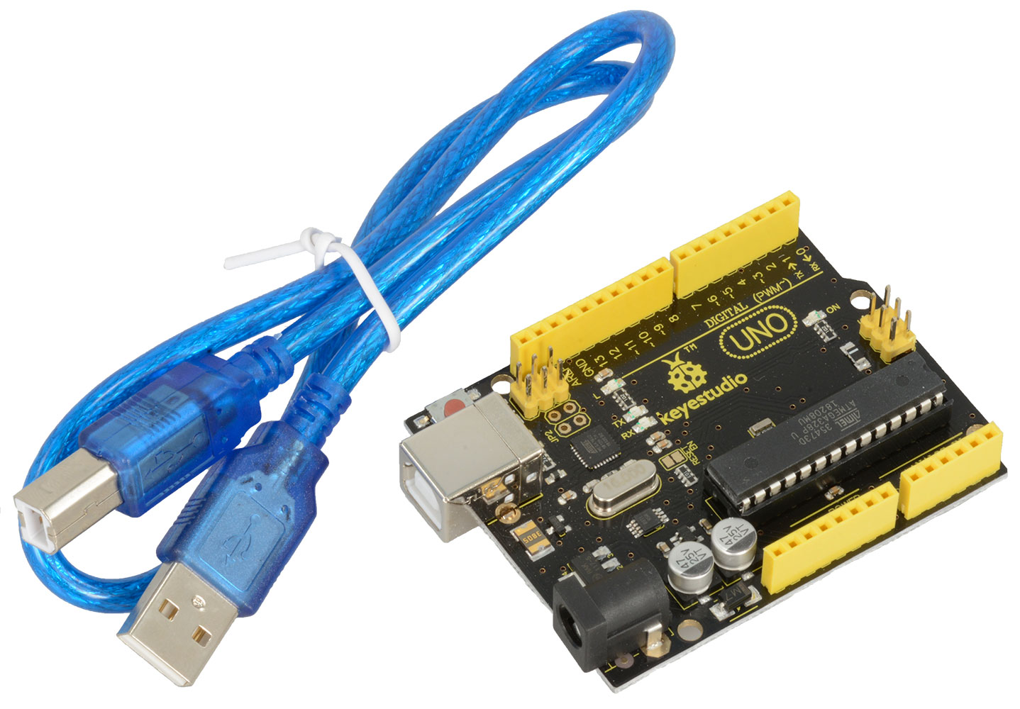 Keyestudio Uno R3 Development Board (Arduino-Compatible)