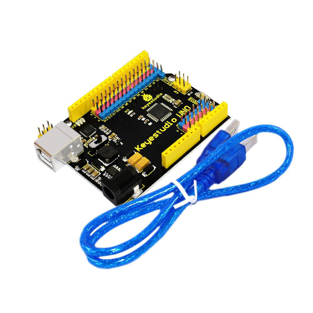 Keyestudio UNO R3 Official Upgraded Version with Pin Header Interface for Arduino DIY