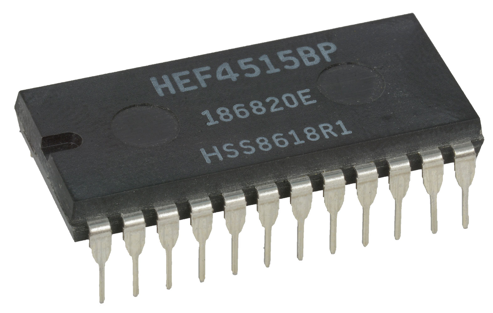 IC CD4515B 4-Bit Transparent Latch and 4-to-16 Line Decoder