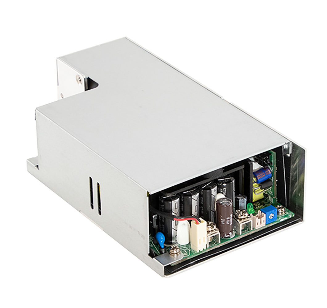 5x3" Reliable Green Medical Enclosed Power Supply with Side Fan 48V 10400mA 499W