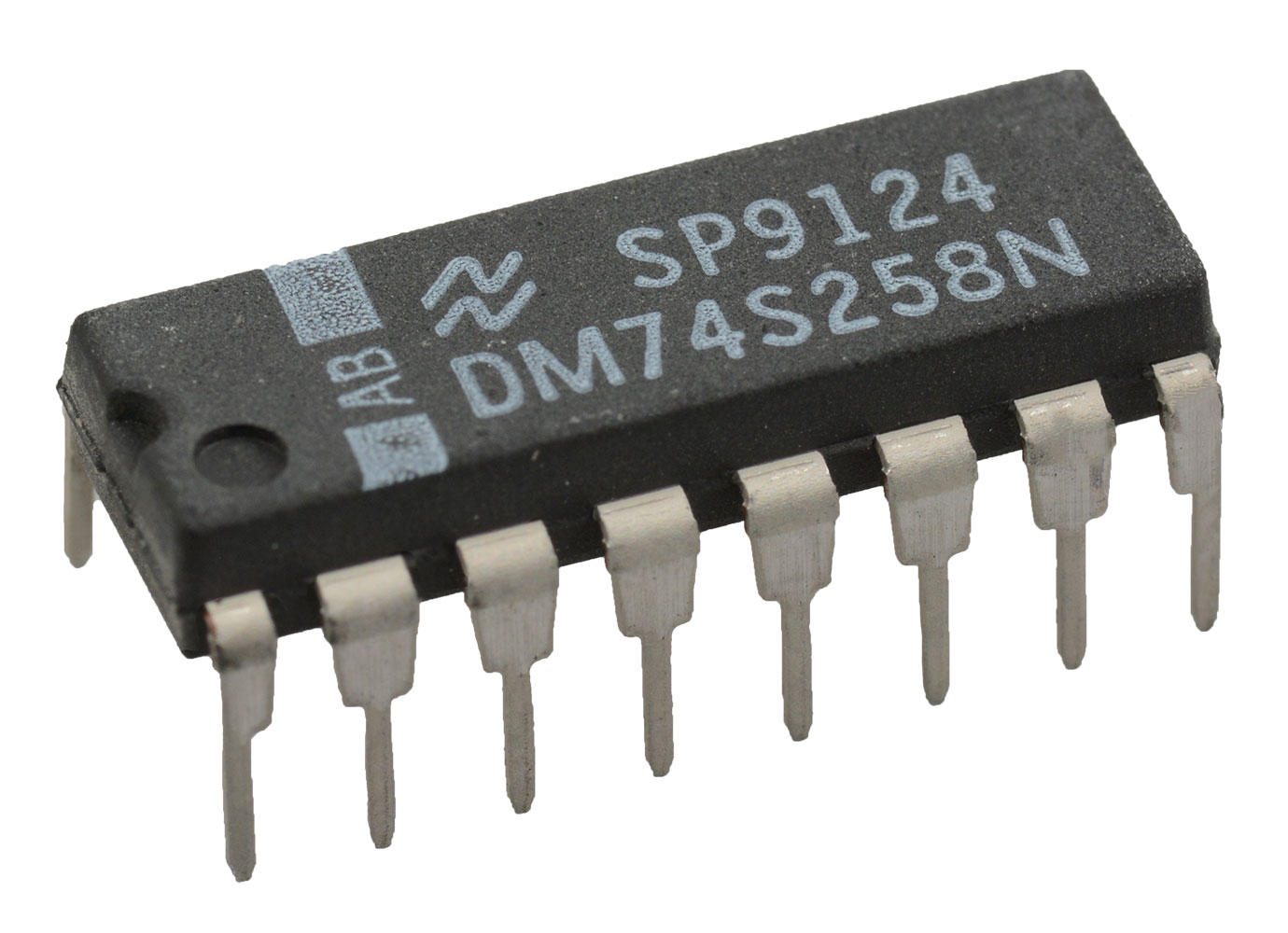 3-State Quad 1 of 2 Data Selectors/Multiplexers DIP-16