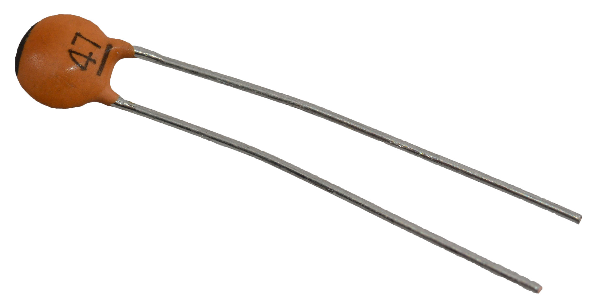 Ceramic Disc Capacitor 47pF 50 VDC 5% 5mm Body Diameter