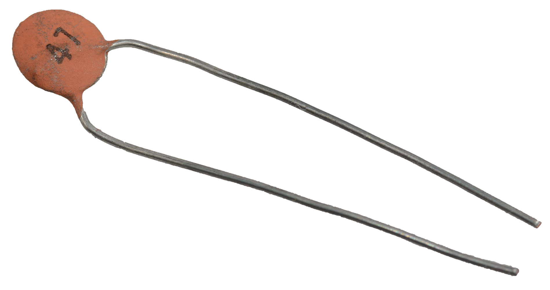 Ceramic Disc Capacitor 47pF 50 VDC 10% 5mm Body Diameter