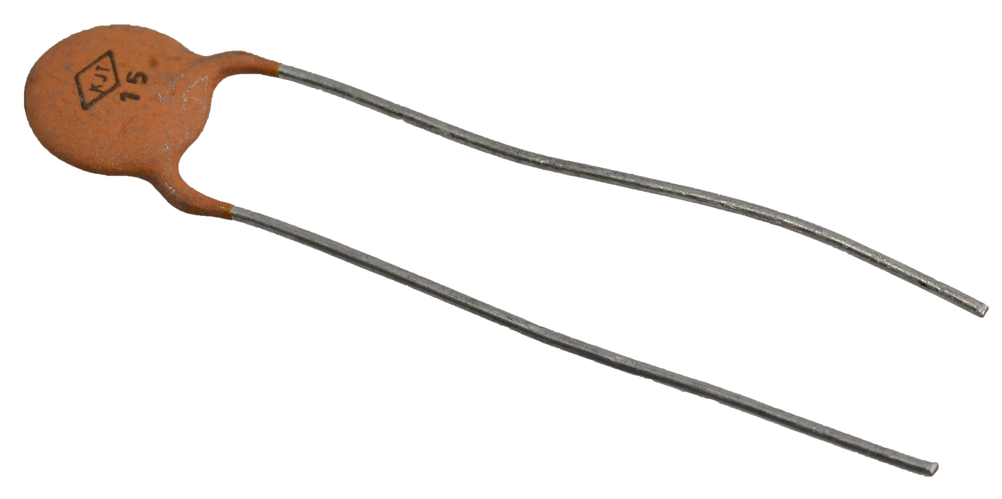 Ceramic Disc Capacitor 15pF 50 VDC 10% 6mm Body Diameter