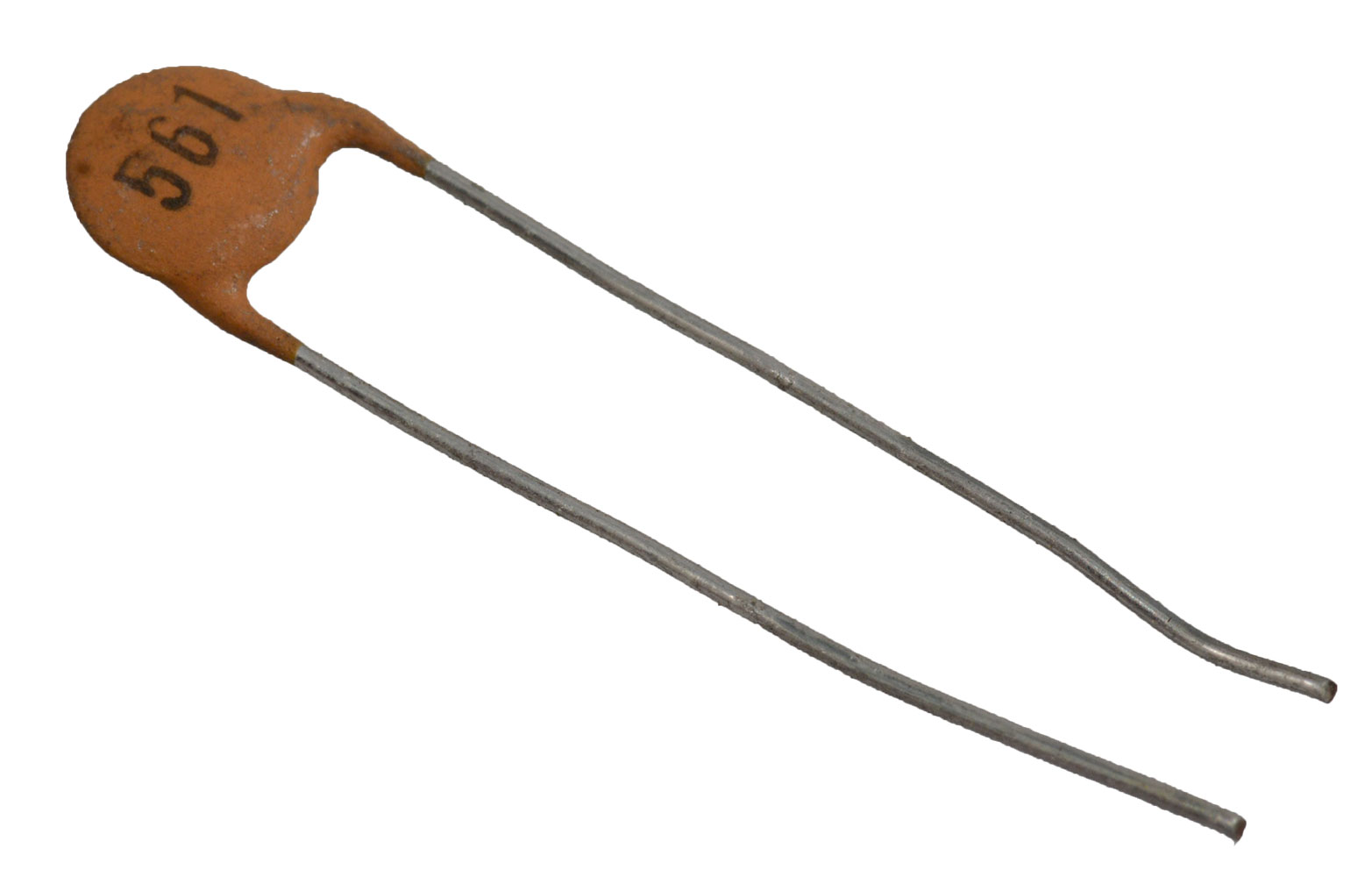 Ceramic Disc Capacitor 560pF 50 VDC 20% 5mm Body Diameter