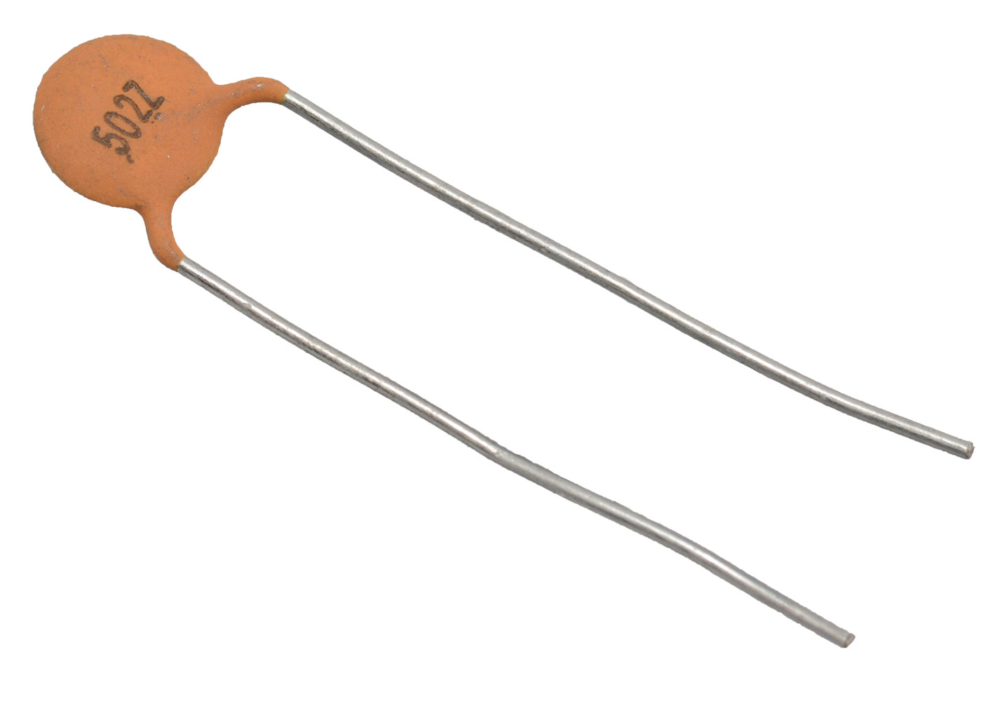 Ceramic Disc Capacitor 0.005uF (5000pF) 50 VDC -20/+80% 6mm Body Diameter