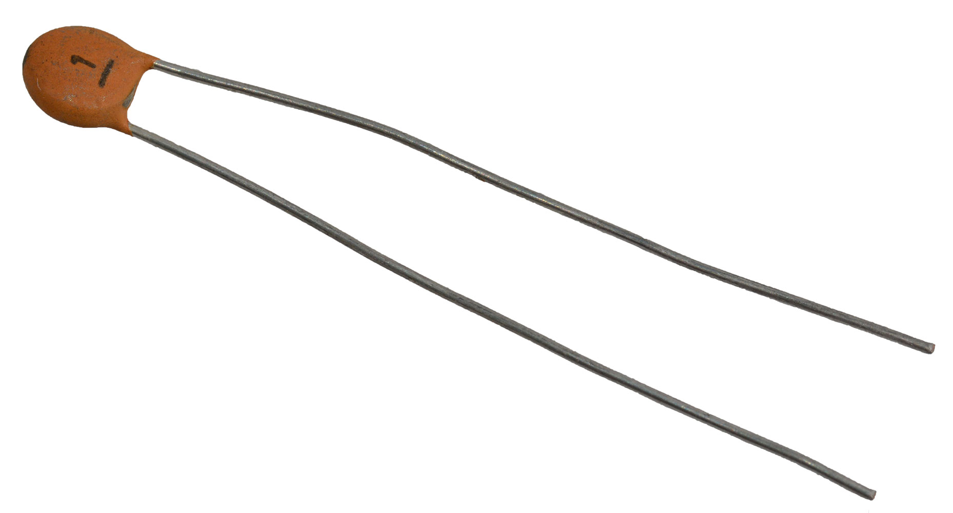 Ceramic Disc Capacitor 1pF 50 VDC +/-0.50% 5mm Body Diameter