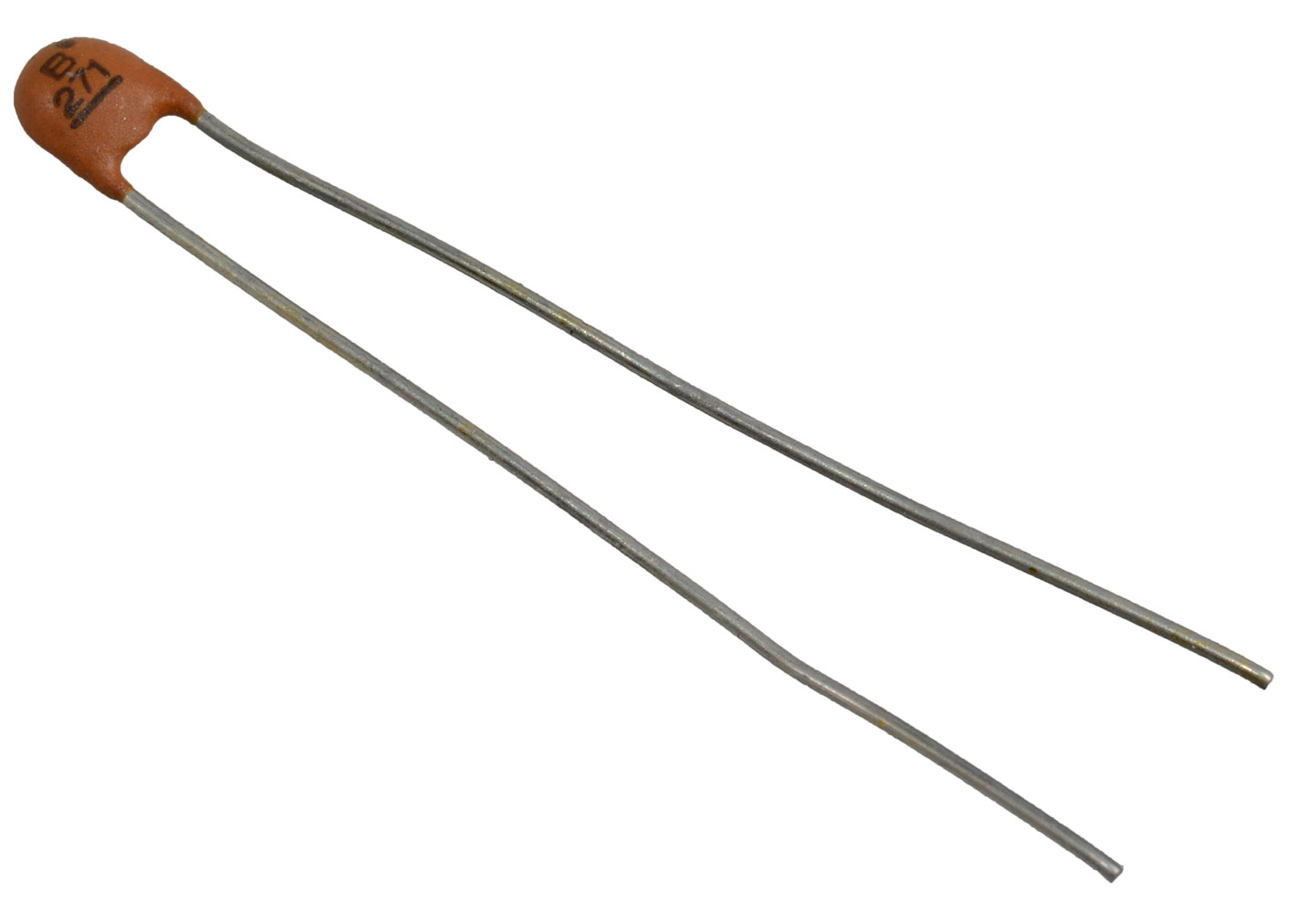 Ceramic Disc Capacitor 270pF 50 VDC 10% 4mm Body Diameter