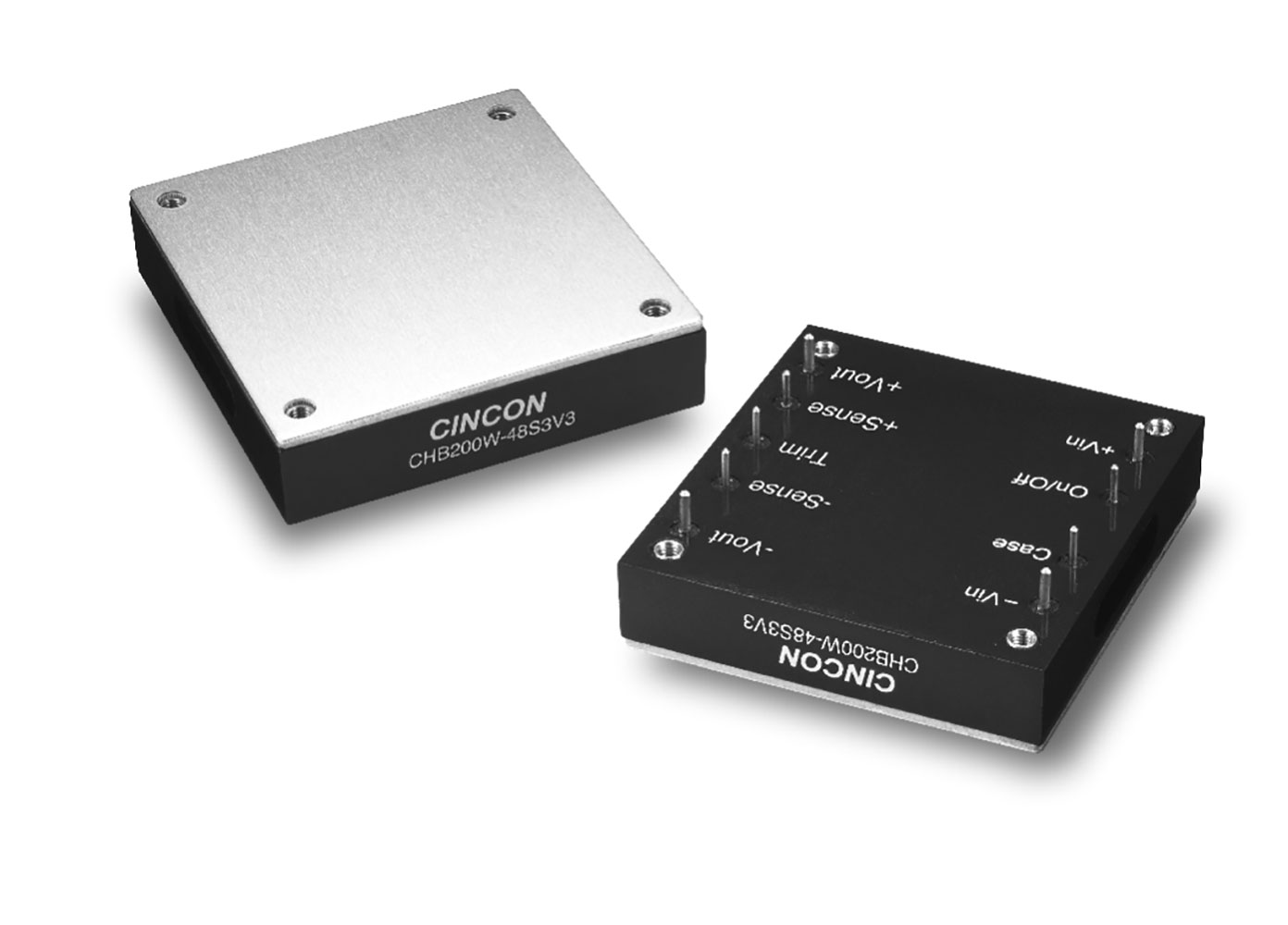 DC-DC Converter Isolated 12VDC 16.7A 4:1 Input 10-36VDCin Half-Brick Board Mount