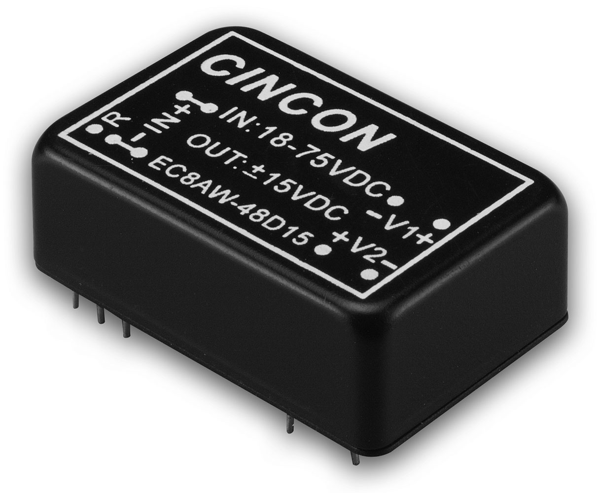 DC-DC Converter Isolated 5VDC 3000mA 4:1 Input 9-36VDCin DIP-24