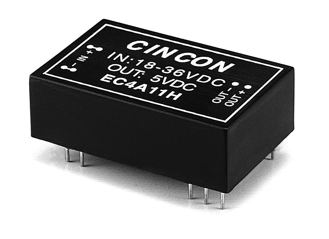 DC-DC Converter Isolated 5VDC 1000mA 2:1 Input 18-36VDCin DIP-24