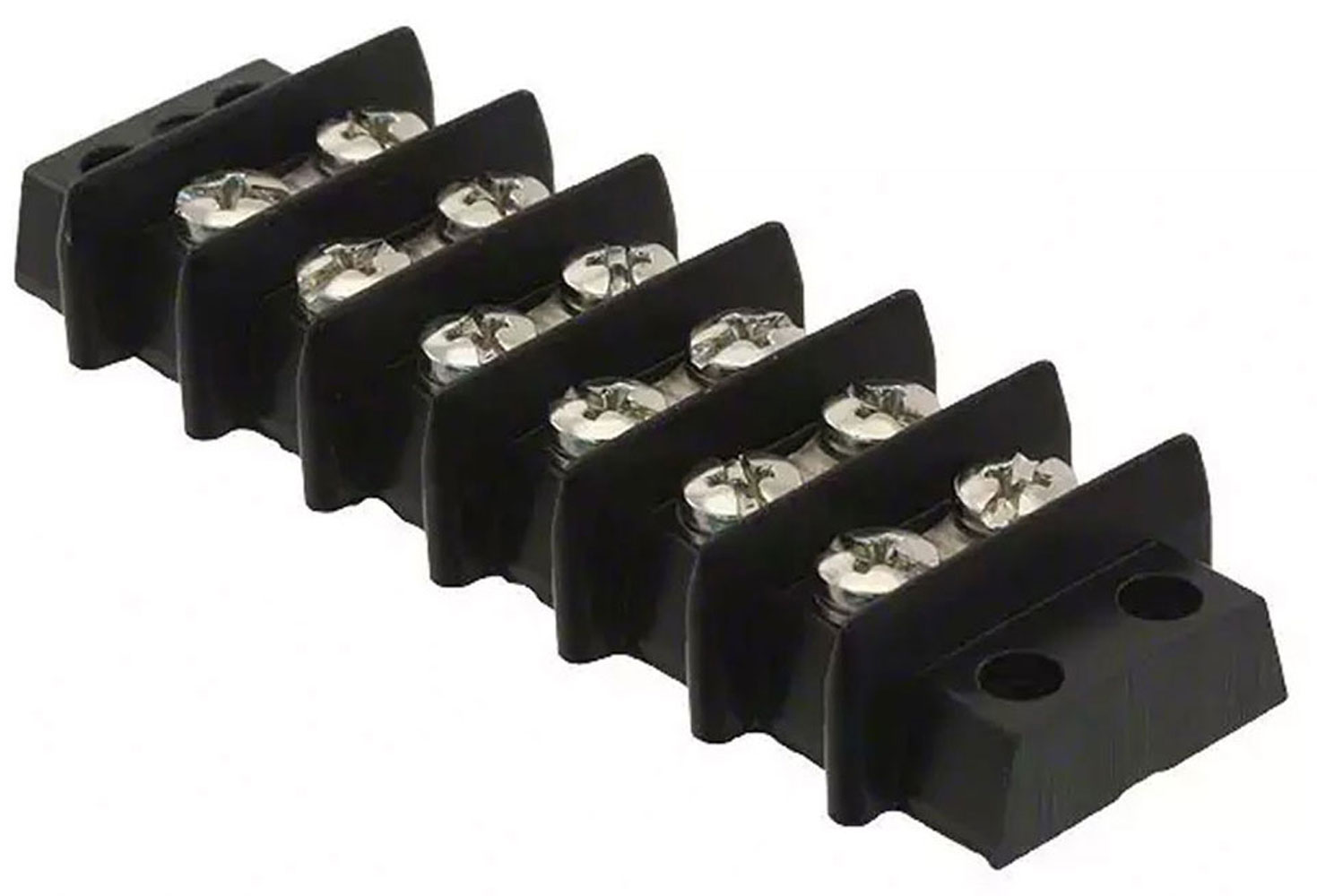 6 Position Connector Barrier Strip 11.13mm Pitch