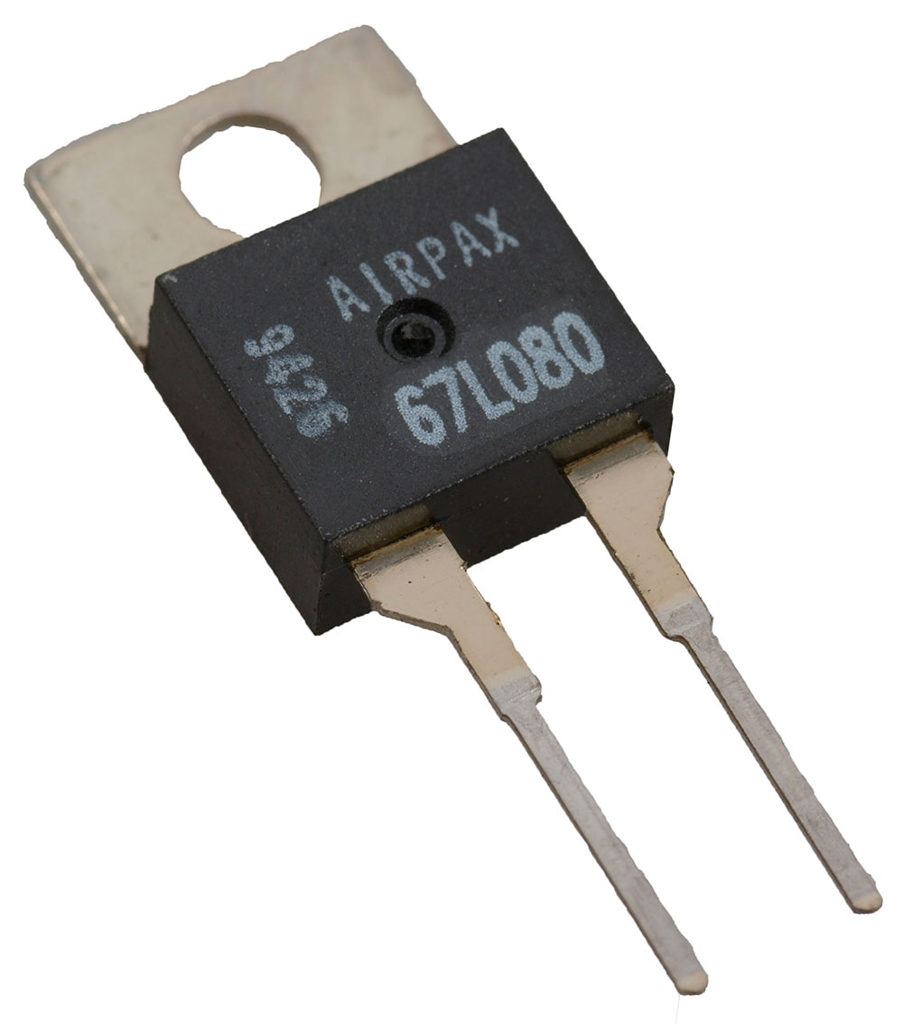 Thermostat IC 176F (80C) SPST-NC TO-220-2 THM