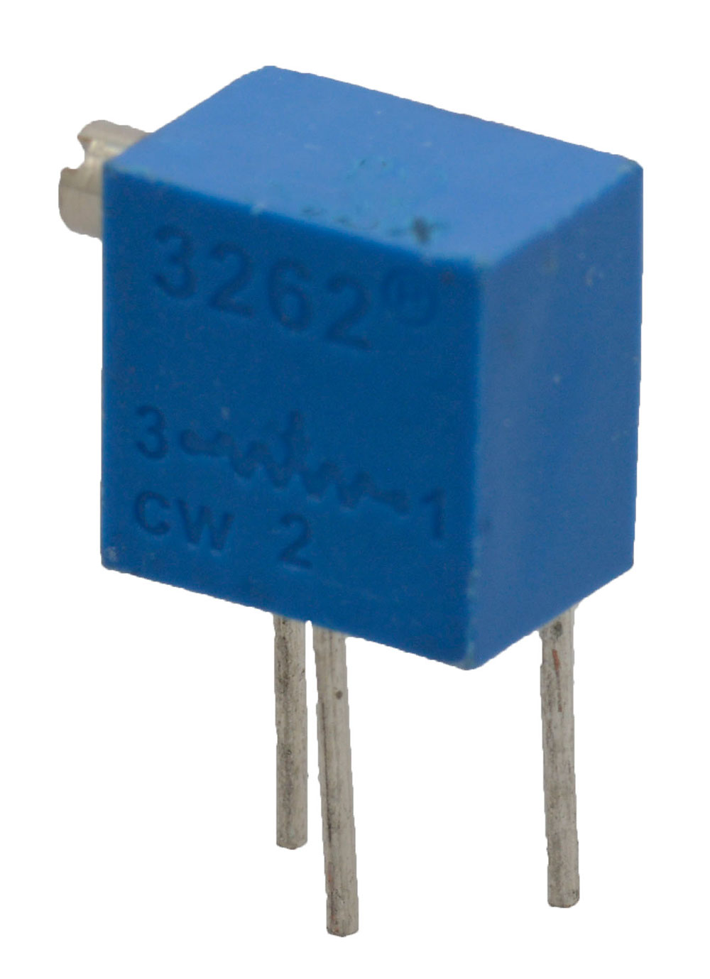 Trimmer Potentiometer 10K Ohms 10% 250mW Linear Taper 12-Turn Side Adjust X-Pinout