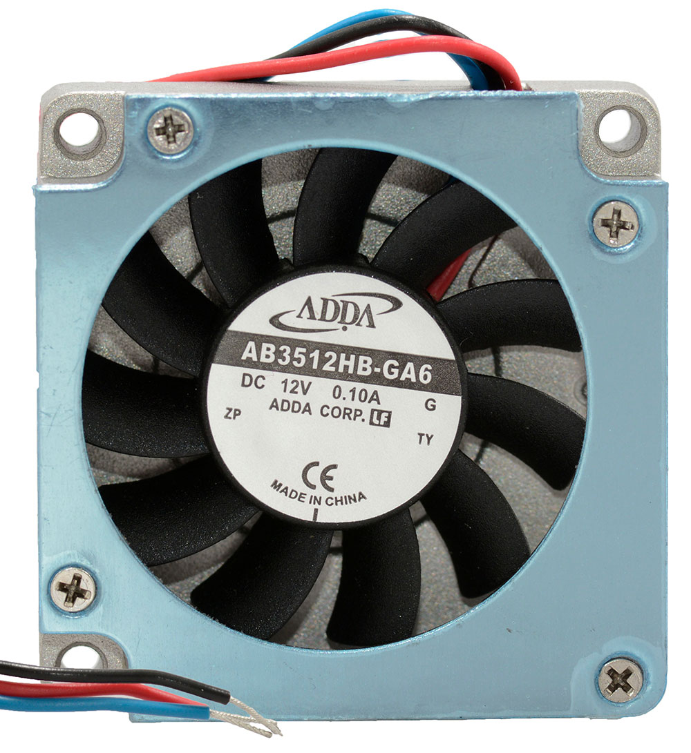 Blower Fan 35x35x10mm 12VDC Brushless (3)5.5" Wires (speed sensor) 1.52 CFM